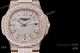 Swiss Grade 1 Patek Philippe 5711 Nautilus Rose Gold Pave Diamond Watch Men (2)_th.jpg